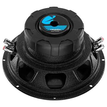 Planet Audio AC10D Anarchy Series 10 Inch Car Subwoofer - 1500 Watts Max, Dual 4 Ohm Voice Coil, Sold Individually