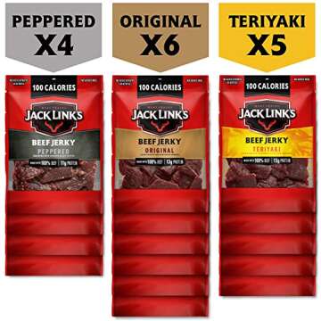 Jack Link's Beef Jerky Variety Pack 15 Count