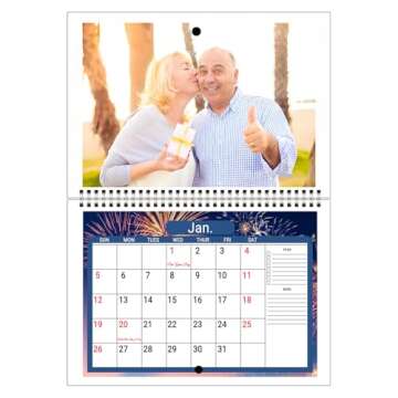 Personalized Photo Wall Calendar 2025 - Customize Now!