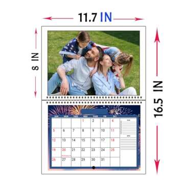 Personalized Photo Wall Calendar 2025 - Customize Now!