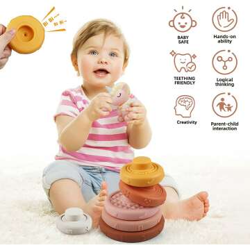 Baby Stacking & Teething Toy
