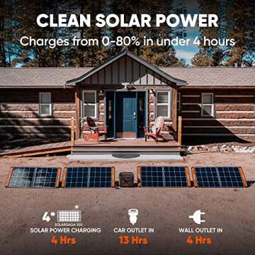 Jackery Portable Power Station Explorer 1500, 1534Wh Capacity with 3 x 110V/1800W Lightweight AC Outlets, Solar Generator, Non-gasoline for Home Use Backup, Emergency, RV Outdoor Off-Grid Camping