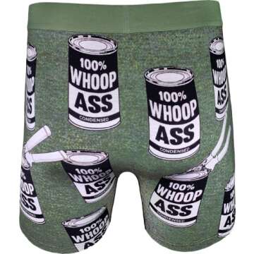 Good Luck Undies Men's Novelty Boxer Brief Underwear