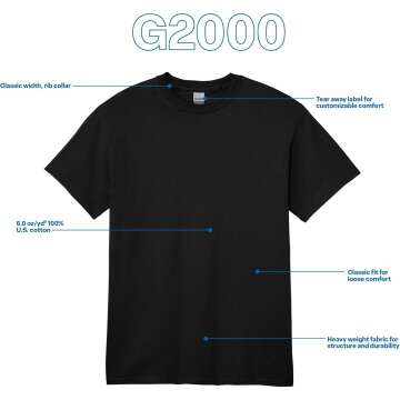 Gildan Ultra Cotton T-Shirt Multipack for All