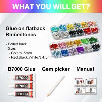 Dazzling Rhinestones for Crafting & Decorating