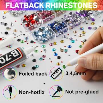 Dazzling Rhinestones for Crafting & Decorating