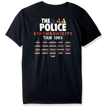 The Police Men's Music Short Sleeve Graphic T-Shirt