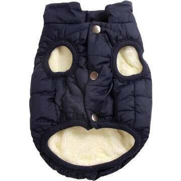 Warm Dog Jacket Blue