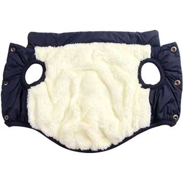 Warm Dog Jacket Blue