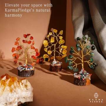 Chakra Healing Crystals Set - Chakra Tree Gifts