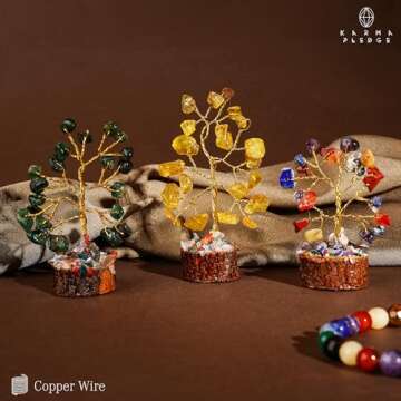 Chakra Healing Crystals Set - Chakra Tree Gifts