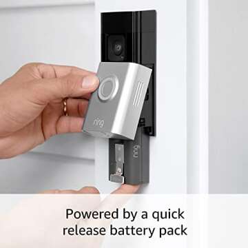 Ring Battery Doorbell Plus - HD Video & Alerts