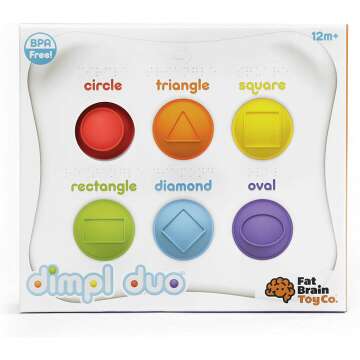 Dimpl Duo Baby Toys for Ages 1 to 2 - Fun & Safe