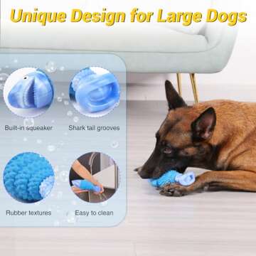 Durable Dog Toys for Large Aggressive Chewers - Squeaky