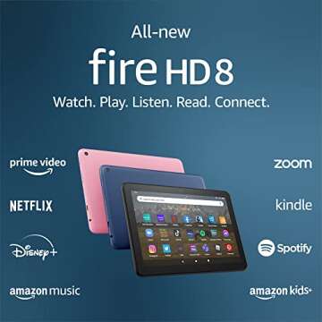 Amazon Fire HD 8 Tablet 64GB 8" HD 2022 Release