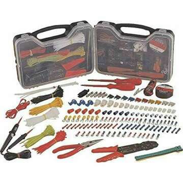 399pc Multi-Use Electrical Repair Kit with Durable Case