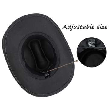 Stylish Roll Up Cowboy Hat for Men & Women