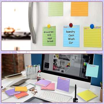 Yinder 24 Pcs Inspirational Sticky Notes  for Coworkers Nurse Office Supplies