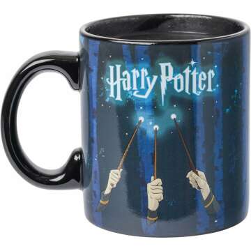 Harry Potter Wand Reveal Heat Ceramic Mug 20oz