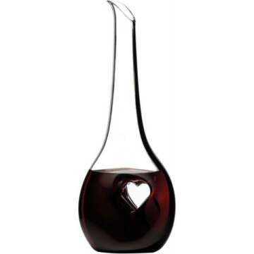 Riedel Wine Decanter for Perfect Aeration - Clear Glass Design