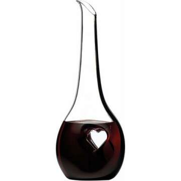 Riedel Wine Decanter - Clear Glass for Aerating Wine