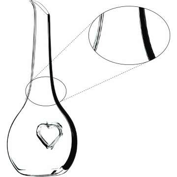 Riedel Wine Decanter - Clear Glass for Aerating Wine