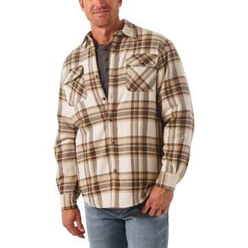 Men's Sherpa Shirt Jacket