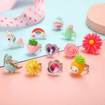 PinkSheep Little Girl Rings