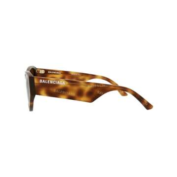 Balenciaga Cat-Eye Sunglasses – Luxury Designer Eyewear for Women – Exclusive Fashion Accessory with UV Protection – Elegant Tortoise Shell and Tinted Lenses