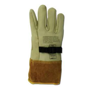 MAGID Leather Lineman Work Gloves