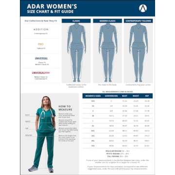 Adar Uniforms, Pro Movement Booster Scrub Set For Women - Sweetheart V-Neck Scrub Top & Yoga Jogger Scrub Pants - P9400 - Eggplant - S