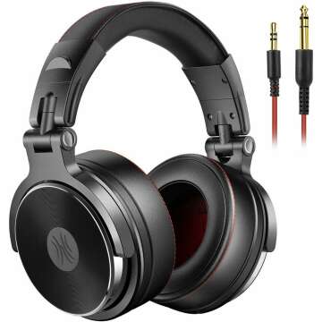 OneOdio Pro-50 Hi-Res Over Ear Headphones for Studio Monitoring