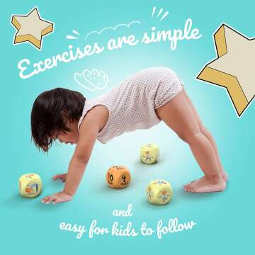 Kids Yoga Dice Set