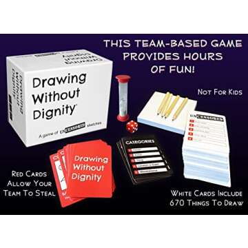 Drawing Without Dignity - A Twisted Funny Adult Version of The Classic Drawing Party Game