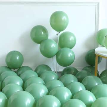 Sage Green Balloon Garland Kit - 137PCS for Events