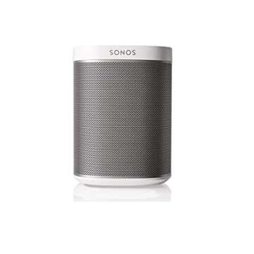 Sonos Play:1 2-Room Wireless Smart Speakers for Streaming Music - Starter Set Bundle (White), Works with Alexa