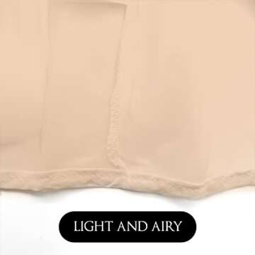 Betty Dain Makeup Protector Hood, Protects Hair and Make Up While Getting Dressed, Nylon Chiffon, Light and Airy, Triple Protection, Zipper closure, Machine Washable, Beige