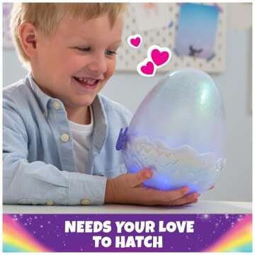 Hatchimals Alive, Mystery Hatch Draggle, Surprise Interactive Toy & Egg with Mist, Lights & Sounds (Styles May Vary), Kids Toys for Girls & Boys