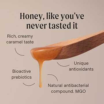 Pure Manuka Honey MGO 50+, Traceable & Non-GMO