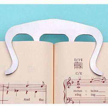 Music Book Clip: Page Holder