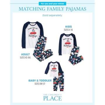 Matching Baby Kids Pajama Sets - Holiday Comfort