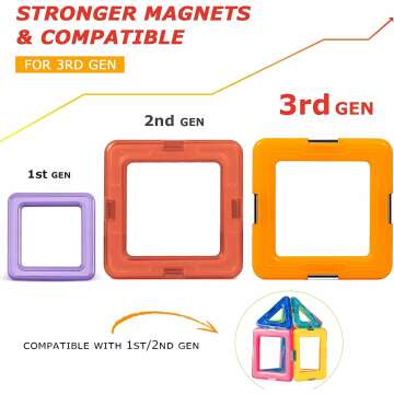 Coodoo Magnetic Blocks Tough Tiles - STEM Fun!