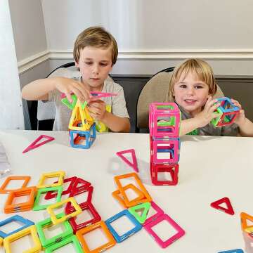 Coodoo Magnetic Blocks Tough Tiles - STEM Fun!