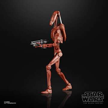 STAR WARS The Black Series Battle Droid (Geonosis) Toy 6-inch Scale Attack of The Clones Collectible Figure, Kids Ages 4 and Up