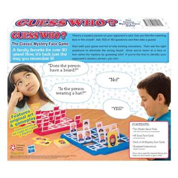 Guess Who? Board Game with Classic Characters by Winning Moves Games USA