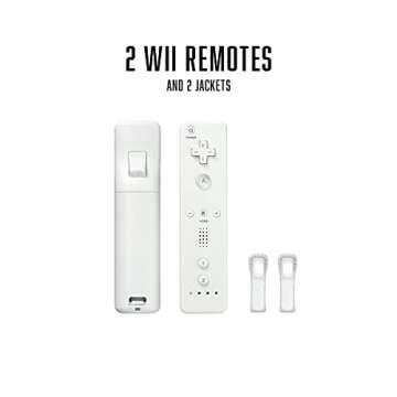 Nintendo Wii Console White Premium Bundle - Renewed - Fun Gaming Experience