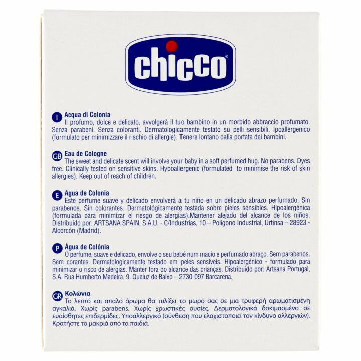 Chicco Baby Moments Eau De Cologne for Soft Baby Scent