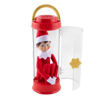 The Elf on the Shelf Scout Elf Carrier The Official Carrier from The North Pole for Scout Elf Family Adventures - Includes 2 Message Tags