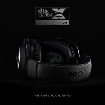 Logitech G Pro X Gaming Headset with 7.1 Surround