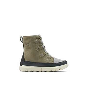 Sorel Women's Explorer II Joan Felt Waterproof Boot - Sage, Fawn - Size 8.5